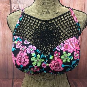 Sand and shore crocheted bathing suit top 38D